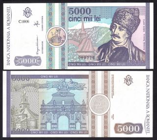 Romania 5000 Lei (1992) P103 Banknote - Unc