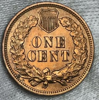 1905 Indian Head Cent Penny AU,  \UNC 4 DIAMONDS Coin RHYS 5