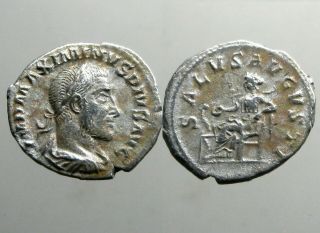 Maximinus Silver Denarius_roman Imperial_first From Soldier To Emperor