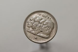 Belgium 100 Francs 1954 Silver A99 3997
