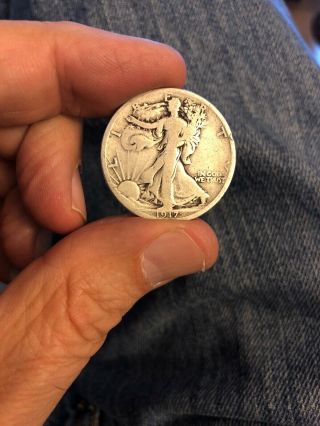 Better Date 1917 - P Walking Liberty Silver Half Dollar Coin