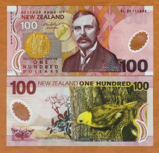 Zealand,  $100,  2006,  Polymer,  P - 189b,  Unc