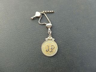 SCARCE 15CT GOLD JUSTICE OF THE PEACE MEDAL FOB JUSTICES ASSOC OF VICTORIA 1931 4