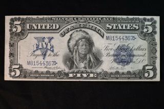 1899 $5 Silver Certificate Fr 278 Teehee - Burke Signatures
