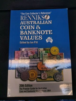 Renniks Australian Coin And Banknote Values Book 20th Edition 2002