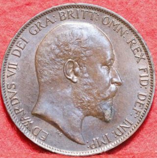 1903 Great Britain 1 Penny Foreign Coin