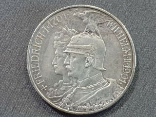 Germany - Prussia - Silver 2 Mark - 1901 - Bicentennial Wilhelm Ii