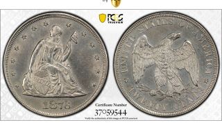 1876 - P Twenty (20) Cent Piece Beaut Unc Details Incredible Eye Appeal & Strike