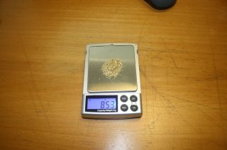 8.  53 Grams Panned Gold Nugget Flake 18 - 20k From Alaska