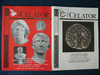 The Celator Numismatic Art 2007 - 2012 May/june 65 Issues