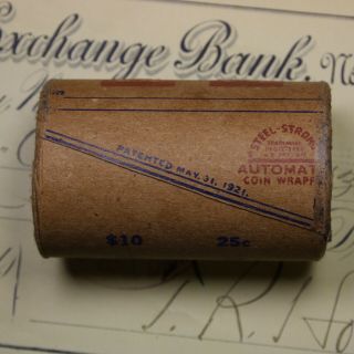 Silver Dollar Roll $20 Morgan Peace 1886 & 1902 End Coins Mixed Date Grades