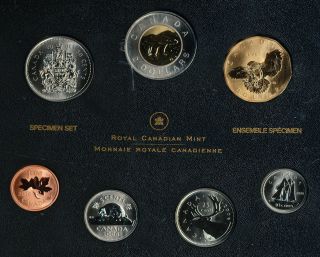 2006 Canada Specimen Set With Snowy Owl Dollar Coin