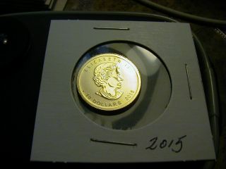 1/4 Oz.  9999 Canadian Gold Coin 2018