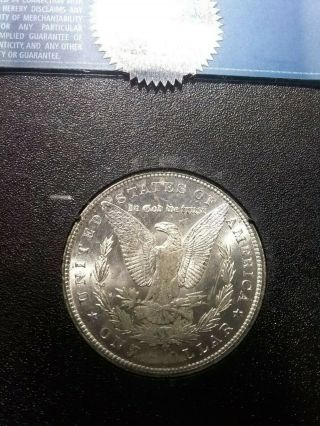 1883 CC GSA Uncirculated Morgan Silver Dollar ERROR MS 61 2
