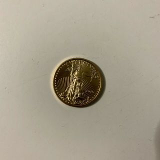 2016 Us 1/4 Oz Gold American Eagle $10 Coin Bu
