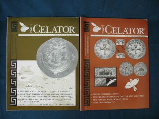 The Celator Numismatic Art Ancient,  Medieval Coins 2005 12 Issues