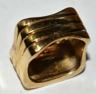 16.  3 Gram Yellow Gold Ring For Scrap Or Use Size 7