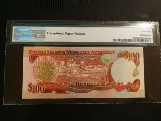 Cayman Islands 100 Dollars 2006 37a FIRST C1 Prefix PMG Gem UNC 65 EPQ 2