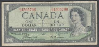 1954 Bank Of Canada Devil 