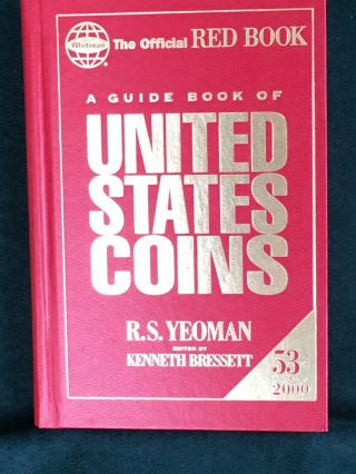 The Official Red Book - A Guide Book Of Us Coins By Yeoman 53rd Ed 2000