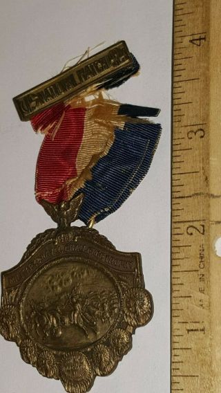 1924 Us National Match Medal Military & Naval Challenge Trophy Medal