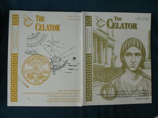 The Celator Numismatic Art Ancient,  Medieval Coins 2003 12 Issues