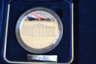 1992 W US White House 200th Anniversary Commemorative Proof Silver Dollar BoxCOA 2