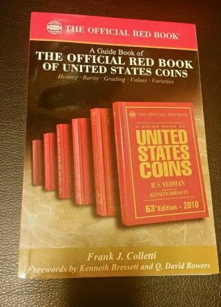 A Guide Book Of The Official Red Book Of United States Coins Whitman Redbook