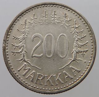 Finland 200 Markkaa 1956 Rr 615