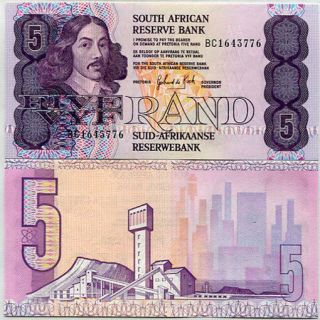 South Africa 5 Rand P 119 D Unc