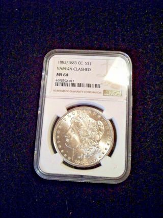 1883 Cc Ms64 Vam Morgan Silver Dollar