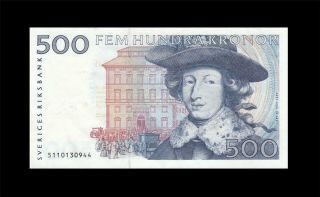 1985 Sweden 500 Kronor Earlier Issue ( (gem Unc))