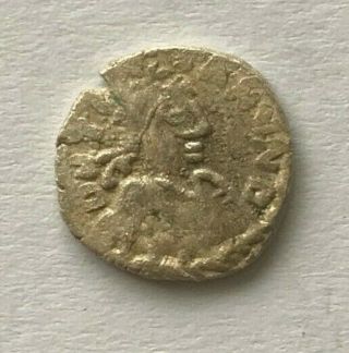 Very Rare Vandal King Gelimer Silver Ar 50 Denari 6th Century Ad - P634