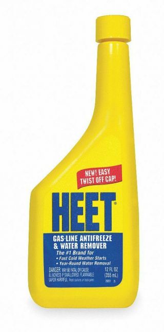 Heet Antifreeze And Water Remover,  12 Oz Treats Up To 1 Tank 28201 - 1 Each