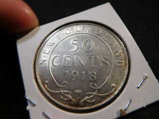 A73 Canada Newfoundland 1918 - C 50 Cents AU,  Trends 200 CAD 2