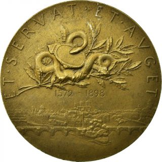[ 559136] France,  Medal,  Banque,  Agents de Change de Paris,  1898,  Roty 2