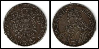 Rector.  Reip/ Rhacvsin Silver Thaler 1747 Dubrovnik 43mm,  28.  18gr Dalmatia Ragusa
