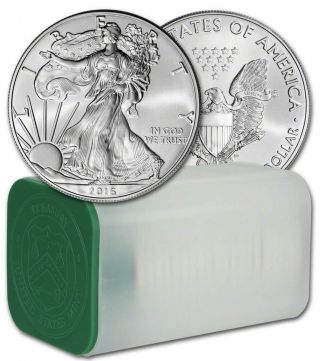 2016 1 Oz Silver American Eagles (20 Coin Direct Tube)