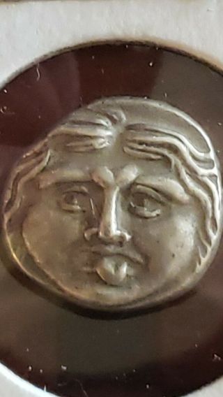 Greek Coin,  Thrace,  Apollonia Pontica,  Drachm,  350 - 300 BC,  Apollonia 2
