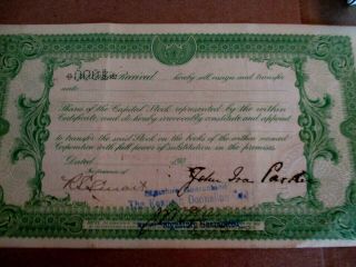 Early 1900 ' s Yankee Girl Gold Mining Co.  of Bullfrog Nevada Stock Certificate 4