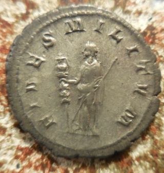Ef 4.  33 G,  24 Mm,  Gordian Iii 238 - 244 Ad.  Antoninianus.  Rome.  Fides