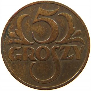 Poland 5 Groszy 1931 T75 081