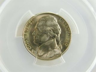 1940 - D PCGS MS65FS 5C Jefferson Nickel Uncirculated Certified Coin MC1578 3