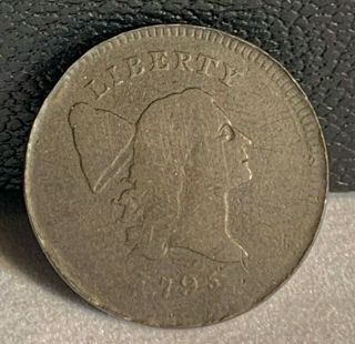 1795 Philadelphia Copper Liberty Cap Half Cent - No Pole