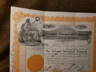 Oriental Theatrical Company 1916 Stock 149 Philippine Islands 5