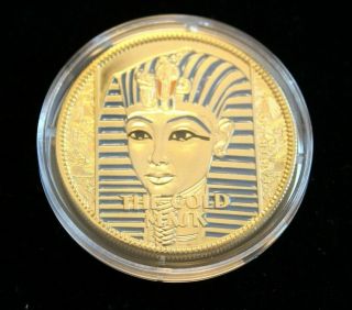 2008 Somalia Large Goldplated Color 250 Shillings - Ancient Egypt - The Gold Mask