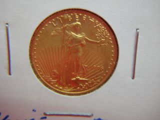 1996 United States 1/4 Oz.  ($10 Denom. ) Gold Eagle Coin - Better Date