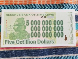 Octillion 5 Zimbabwe