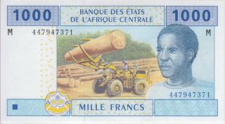 Central African States - Central African Republic,  P307m 1,  000 Francs,  Unc