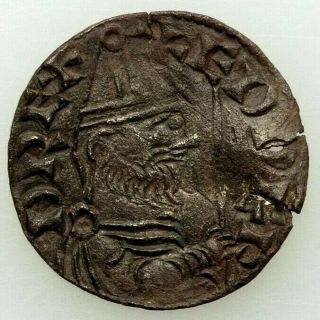 Anglo - Saxon.  Edward The Confessor (1042 - 1066) Penny.  England.  Silver Coin